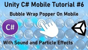 feature image for the bubble wrap popper app made in unity